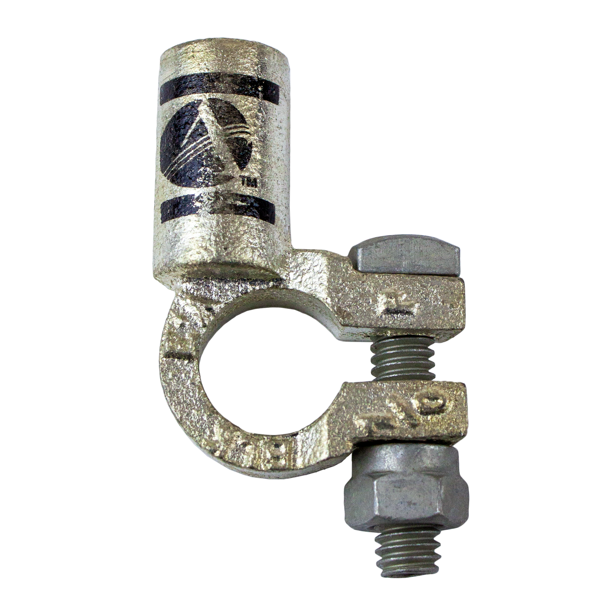 Applied MSS℠ Battery Terminals - Post Top Left Elbows - 1/0 Positive - Black